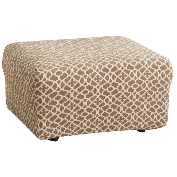 Traditional House of Hampton® Ottoman Slipcovers You'll Love Wayfair